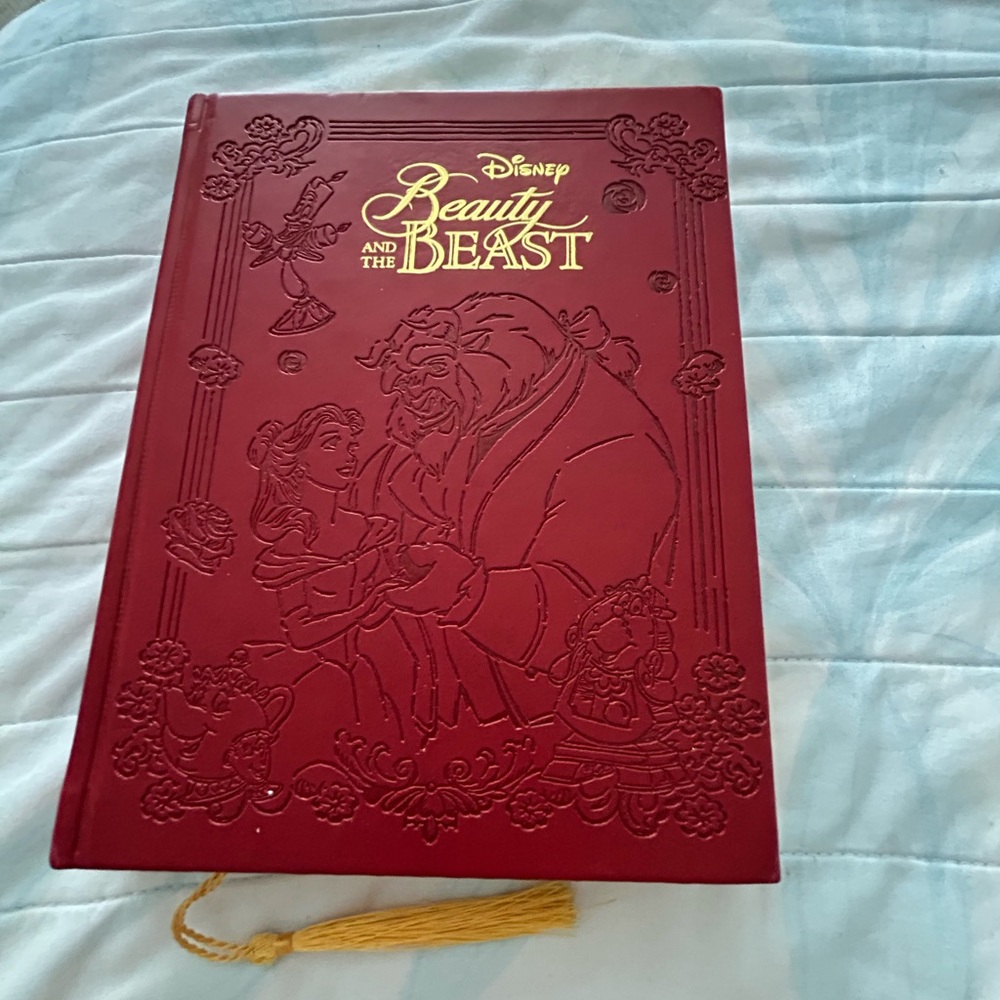 Disney Beauty and the Beast Journal with Gold Tassel